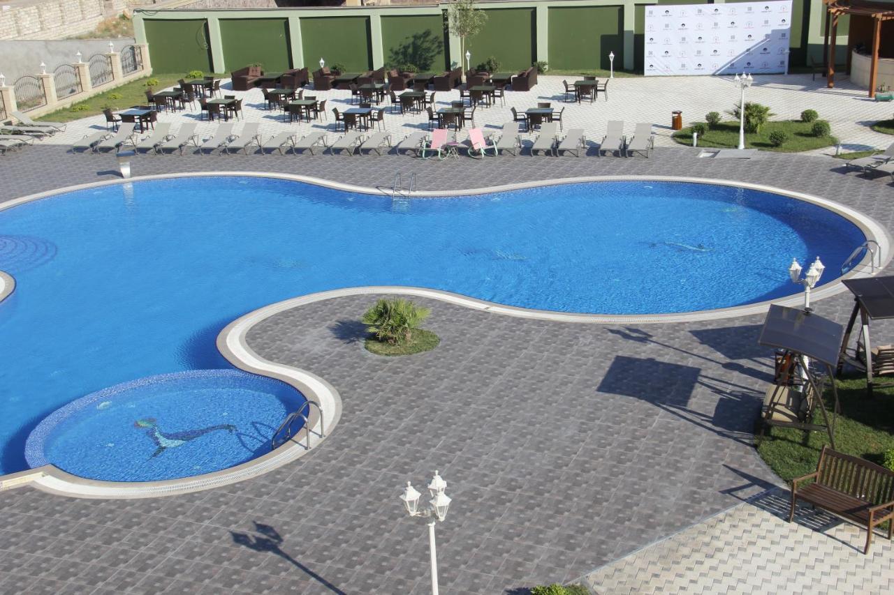 Khazar Inji Hotel Buzovna Buitenkant foto