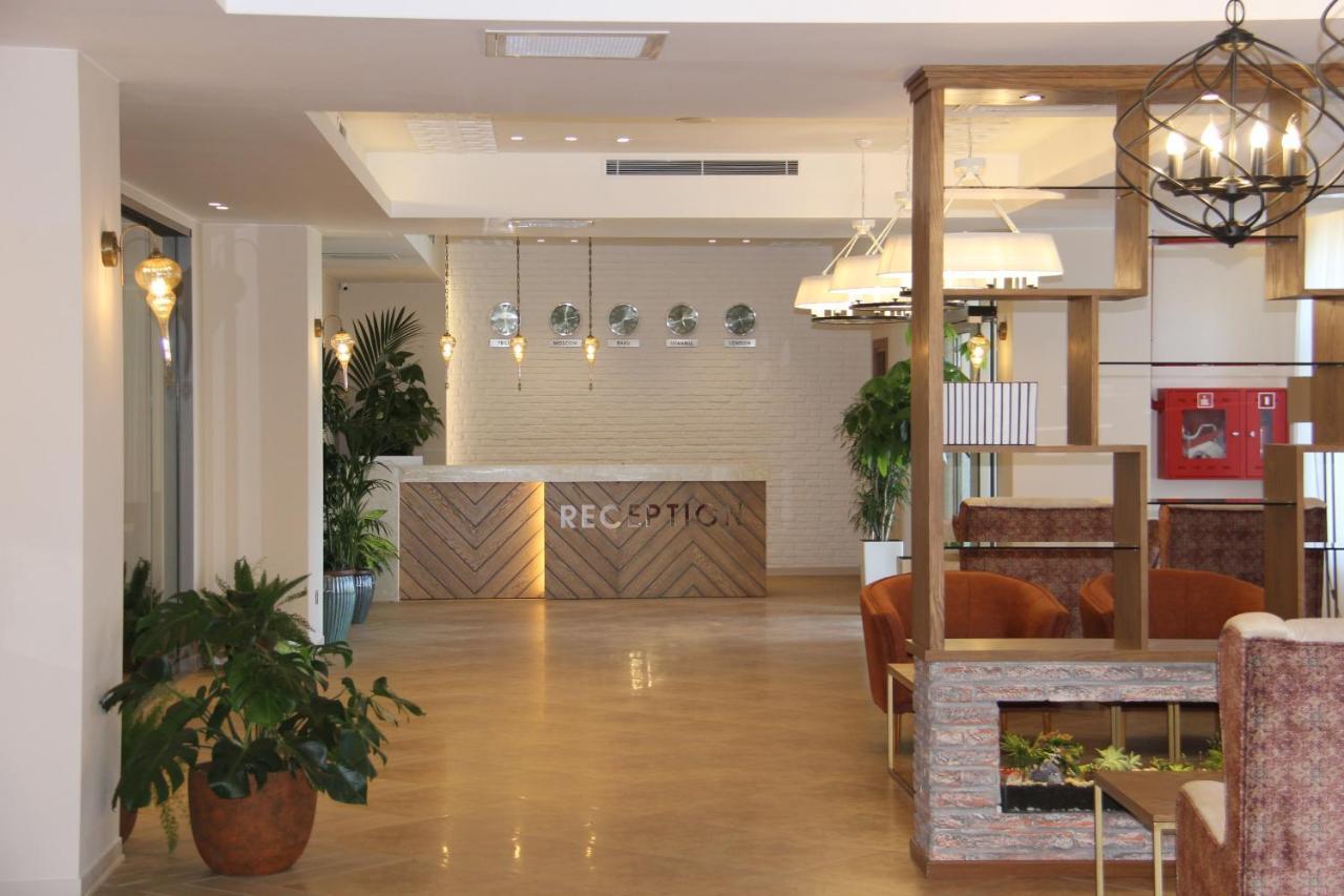 Khazar Inji Hotel Buzovna Buitenkant foto